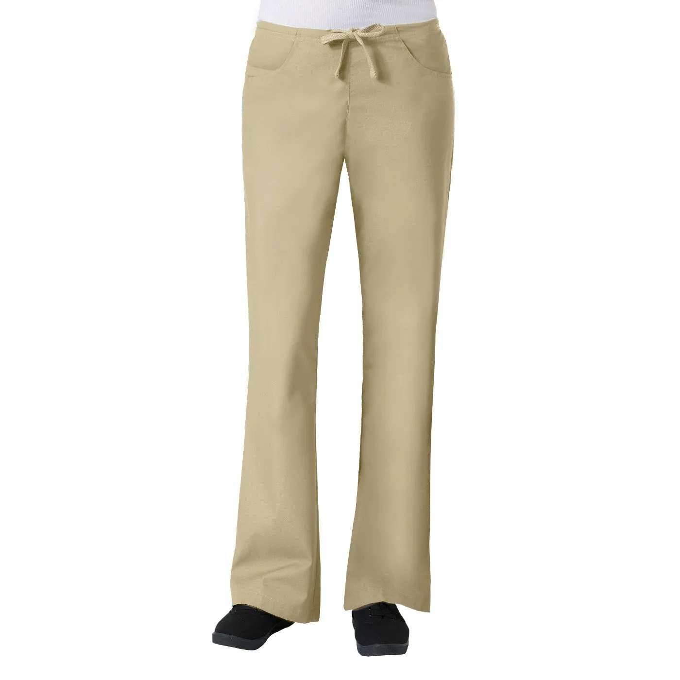 Maevn Core Womens Classic Flare Pant Style 9026  - Tall 33" Plus Fit <br>Size XXL - 3XL</br>