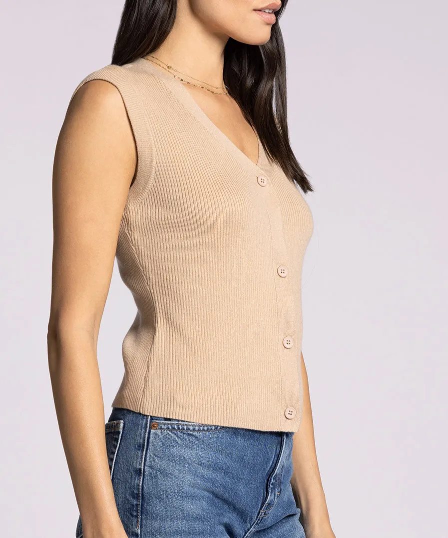 Mckenzie Vest Top - Oak