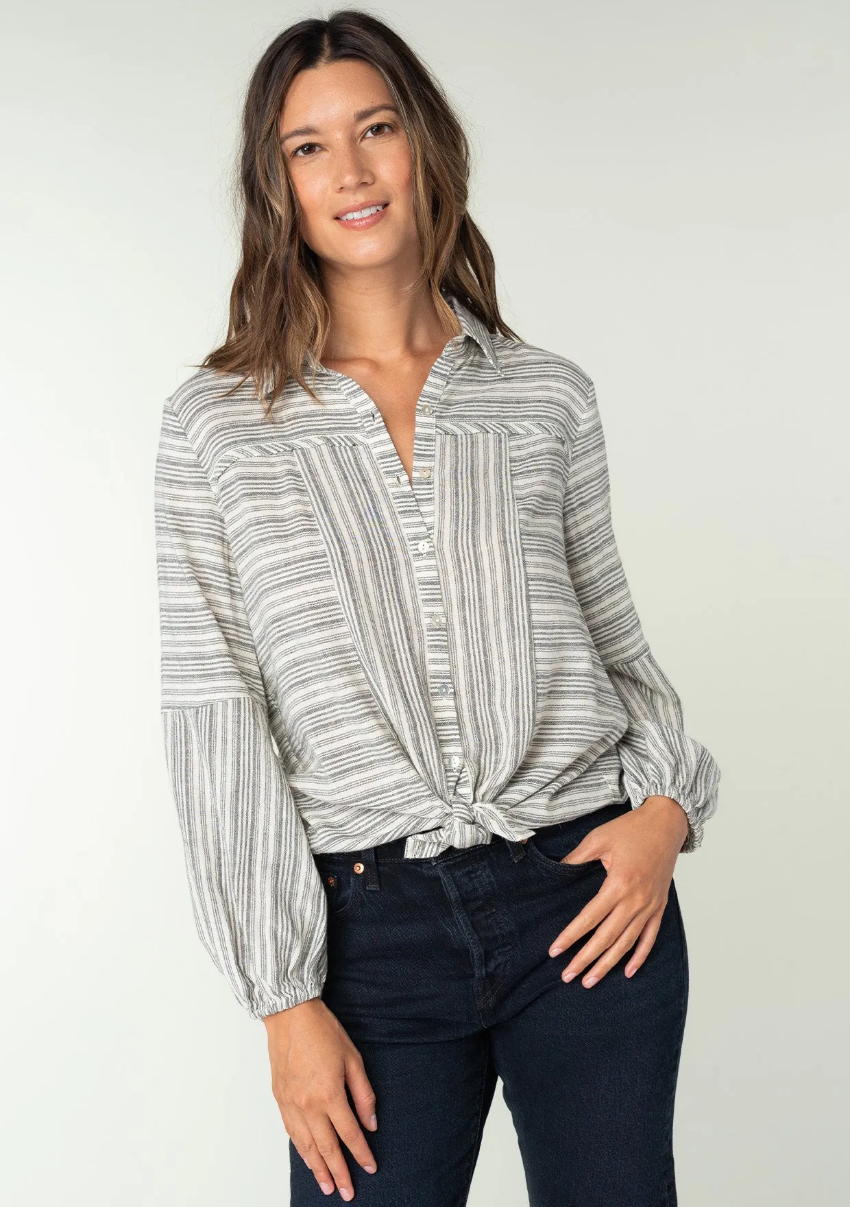 Micki Striped Top