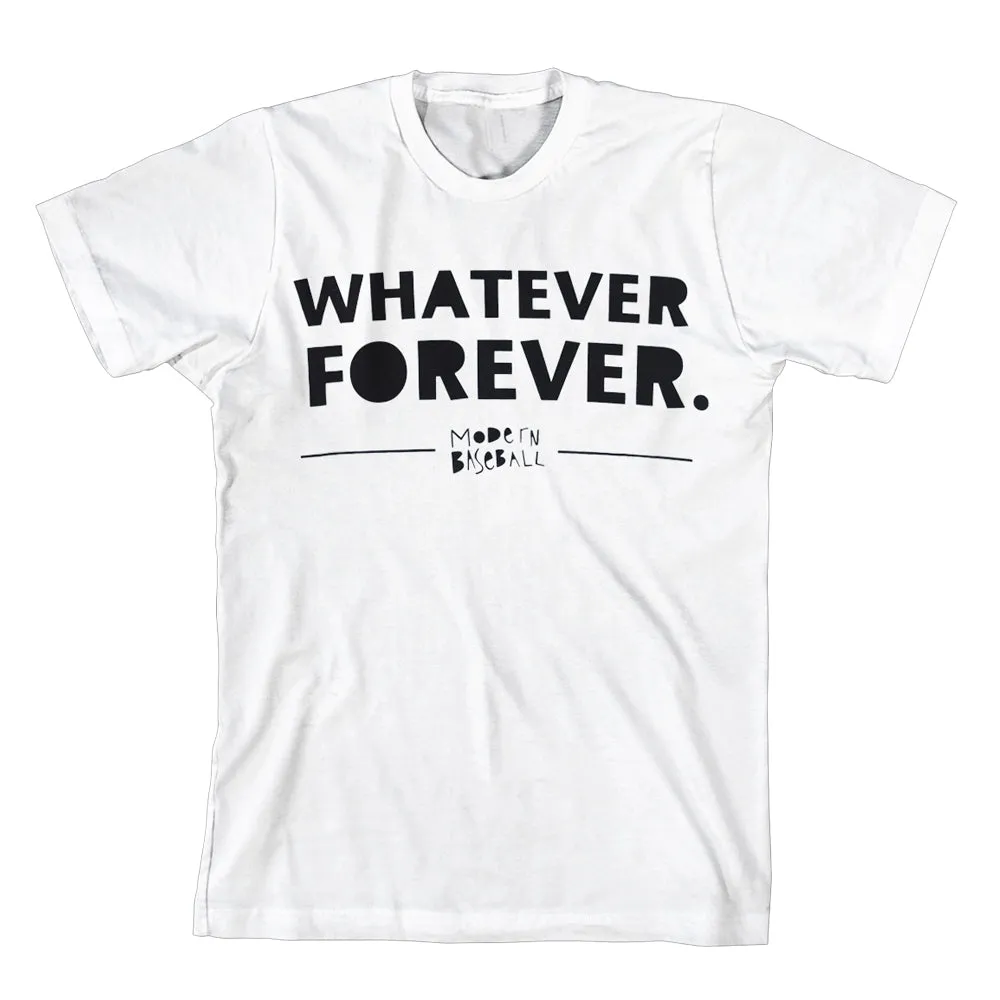 Modern Baseball Whatever Forever White T-Shirt