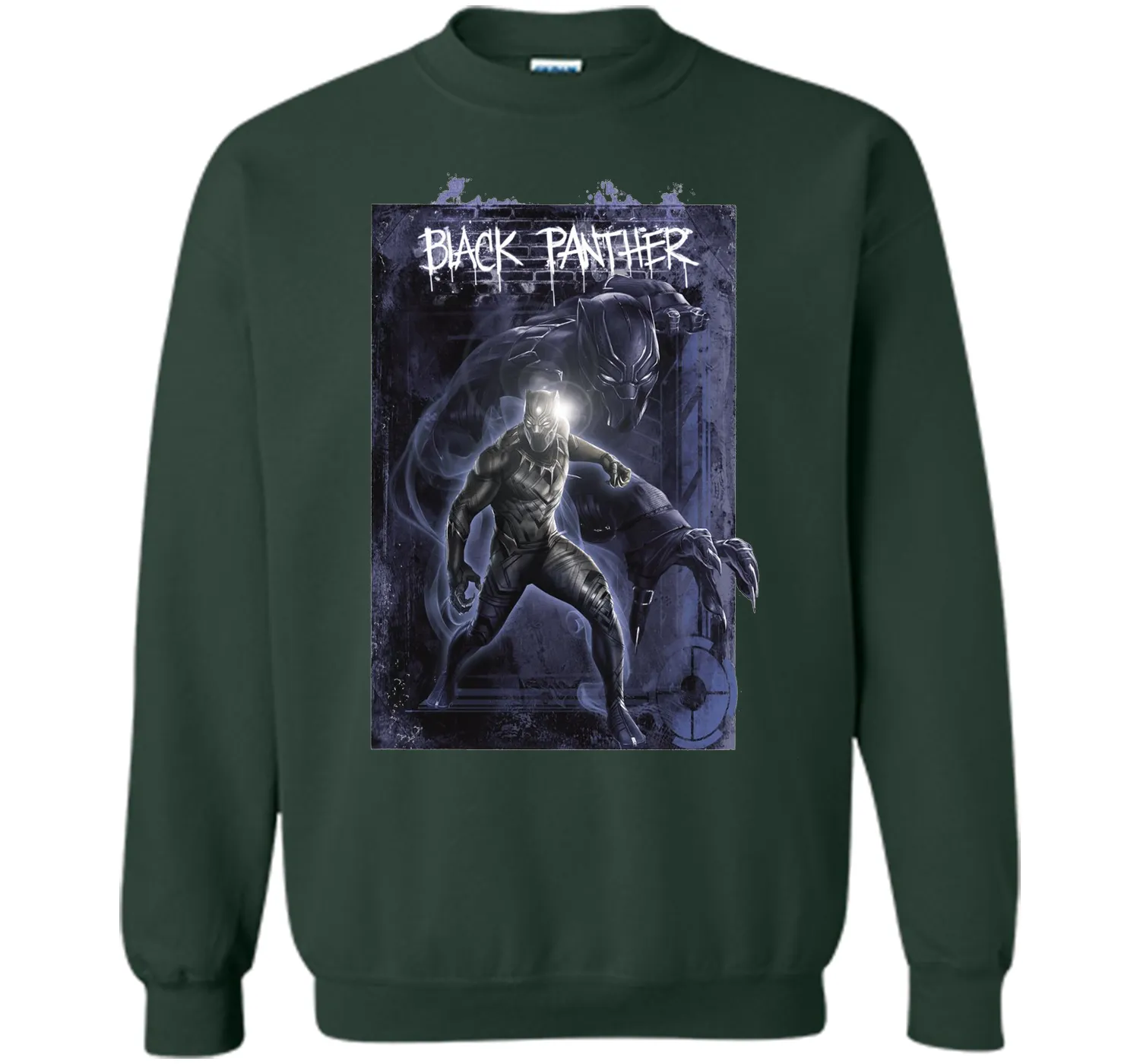 Modern Black Panther Graphic T-Shirt