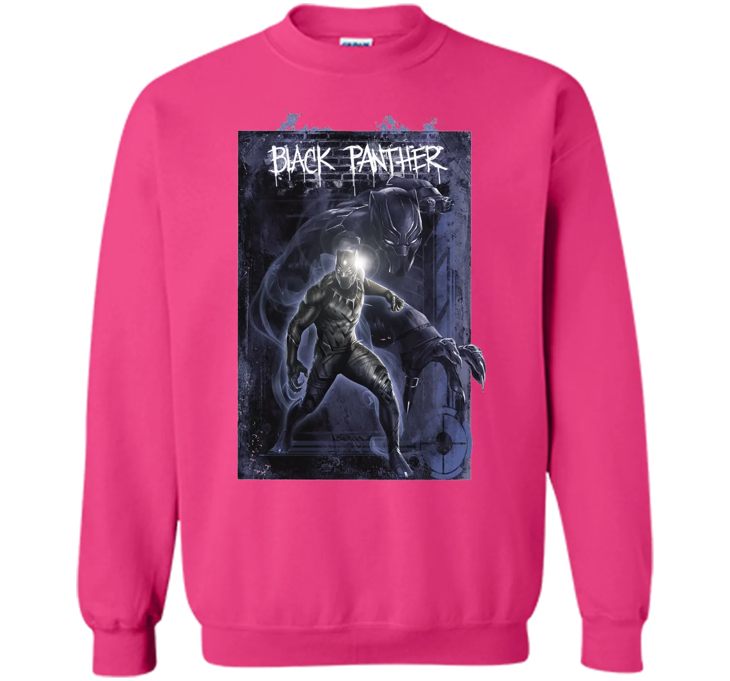 Modern Black Panther Graphic T-Shirt