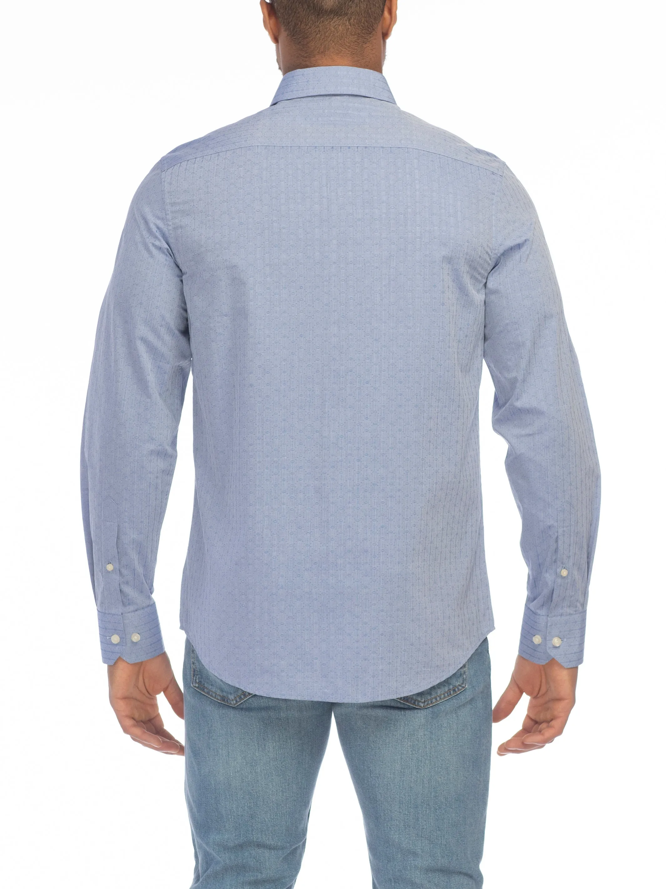 Modern English Stripe Diamond Shirt