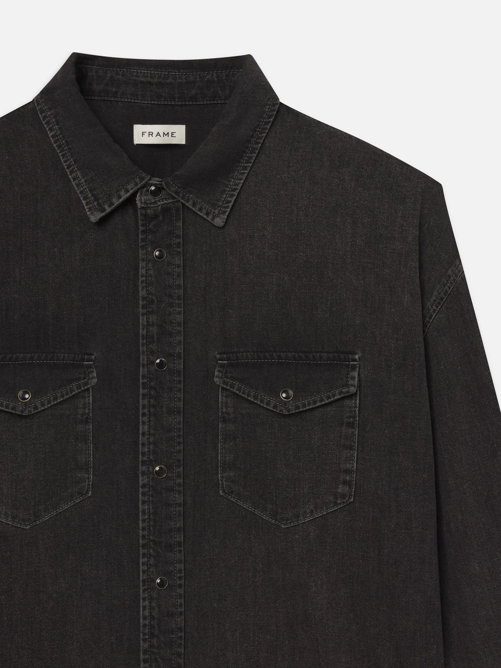 Modern Western Shirt -- Angel