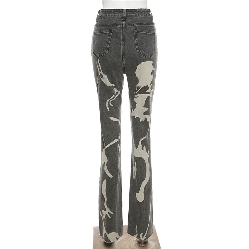My Go To Ripped Straight Leg Jeans