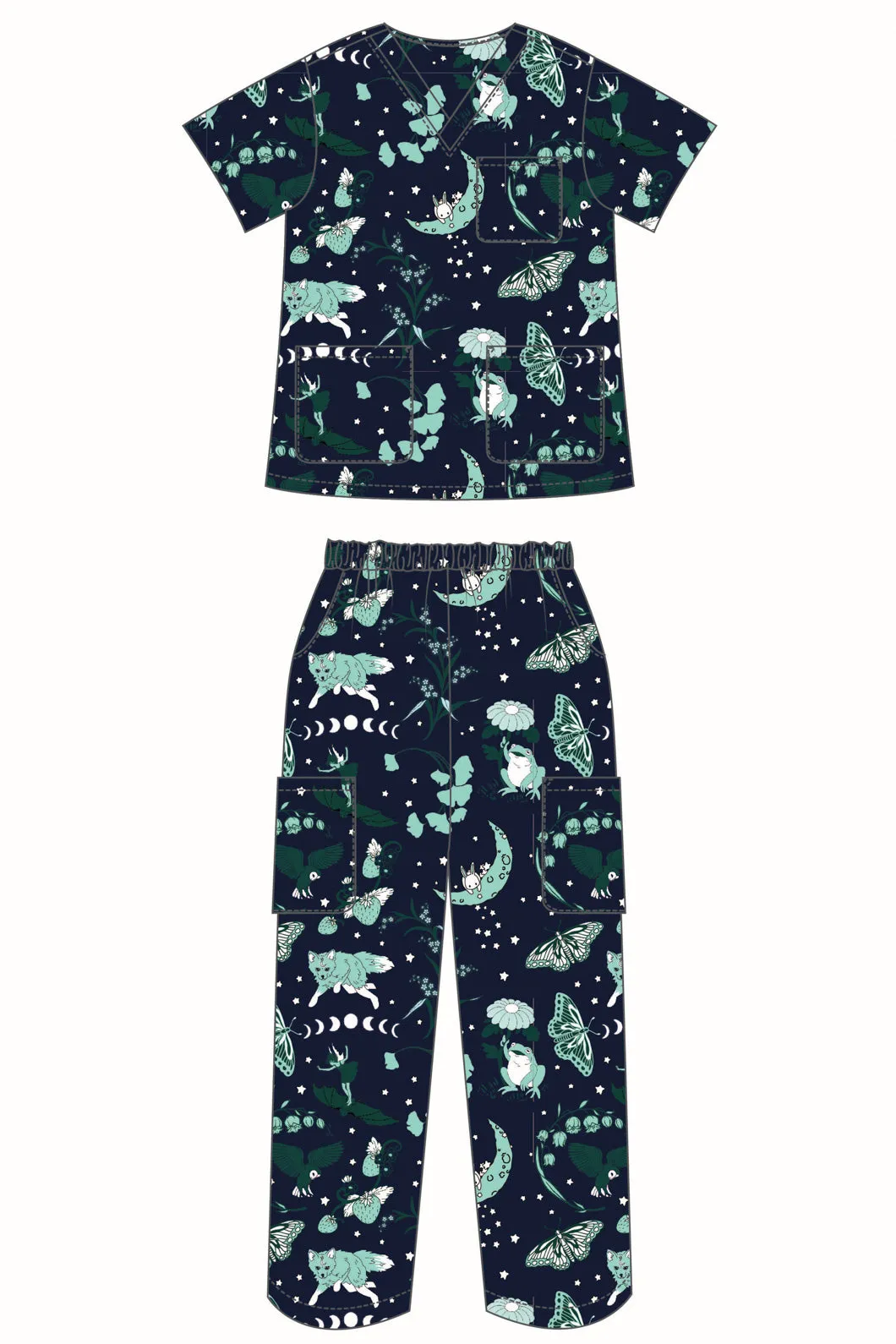 Nocturnal Scrub Set