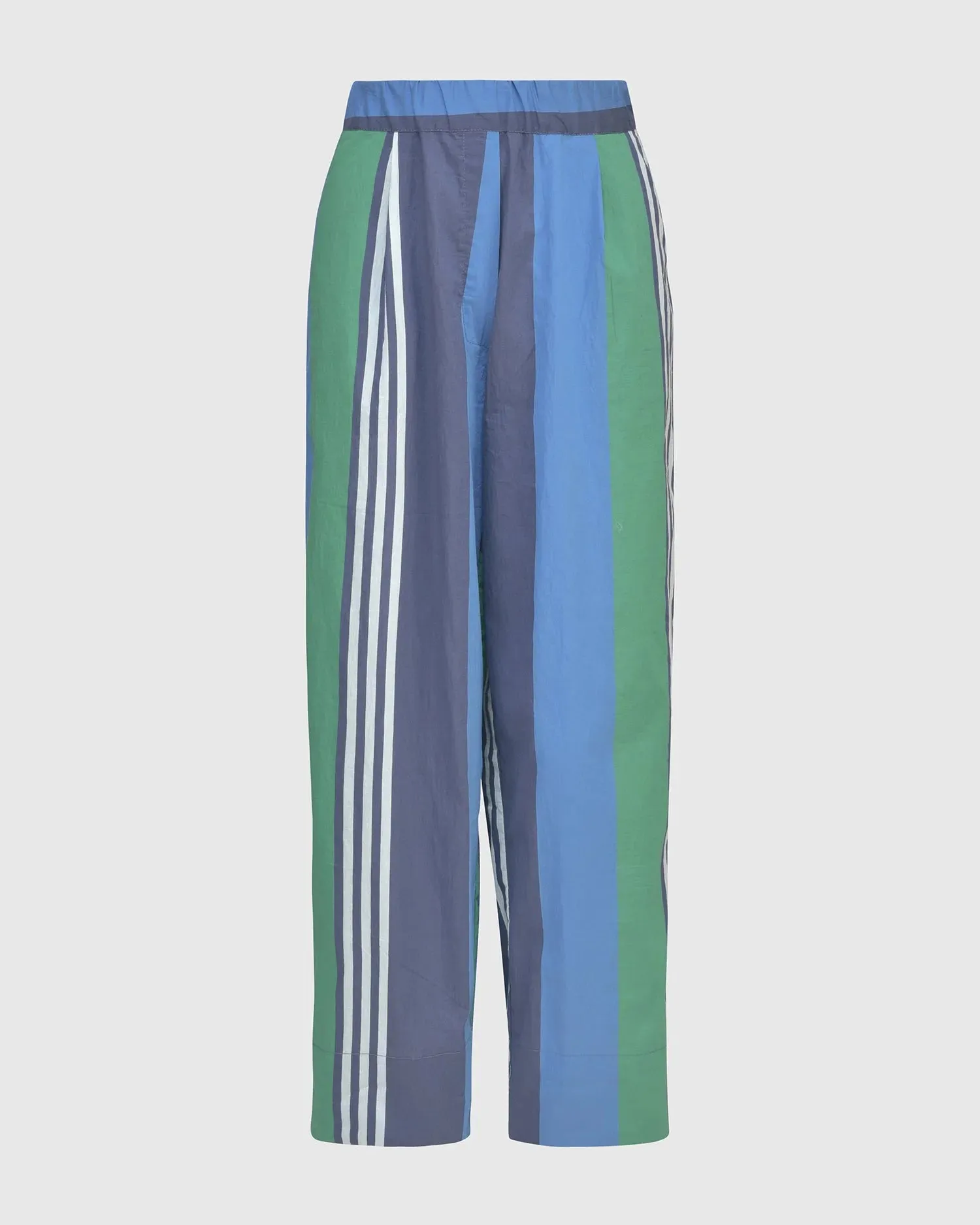 Ocean Stripe 4-pocket Trousers, Marine