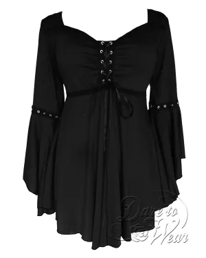Ophelia Top in Black