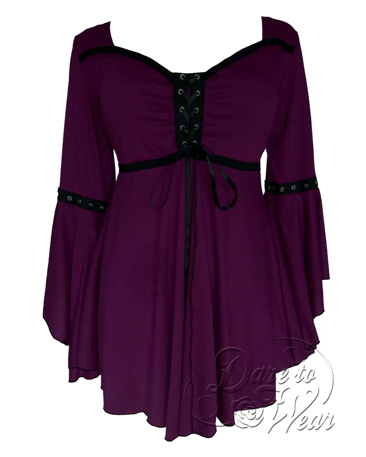 Ophelia Top in Plum