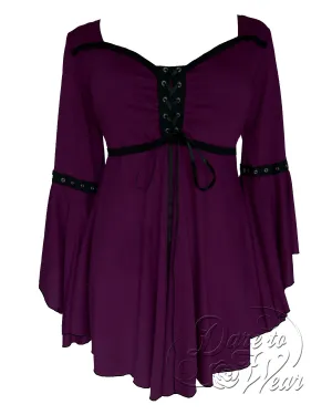 Ophelia Top in Plum