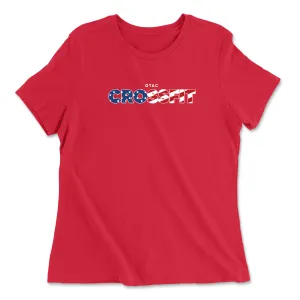 OTAC CrossFit 4th of July Womens - Relaxed Jersey T-Shirt