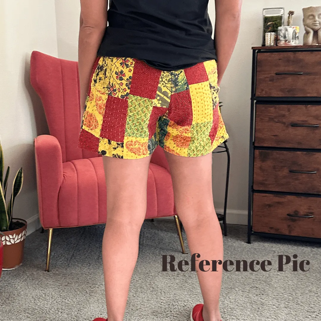 Patchwork Summer Cotton Shorts [D1]