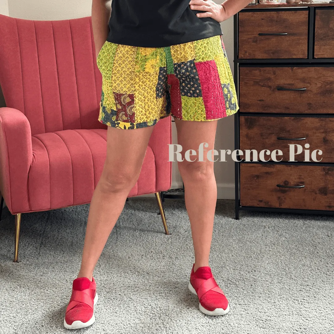 Patchwork Summer Cotton Shorts [D1]