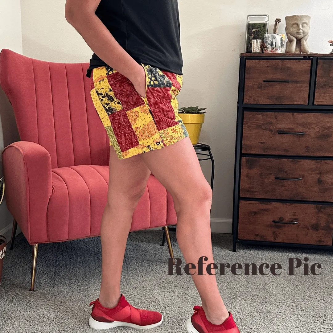 Patchwork Summer Cotton Shorts [D1]