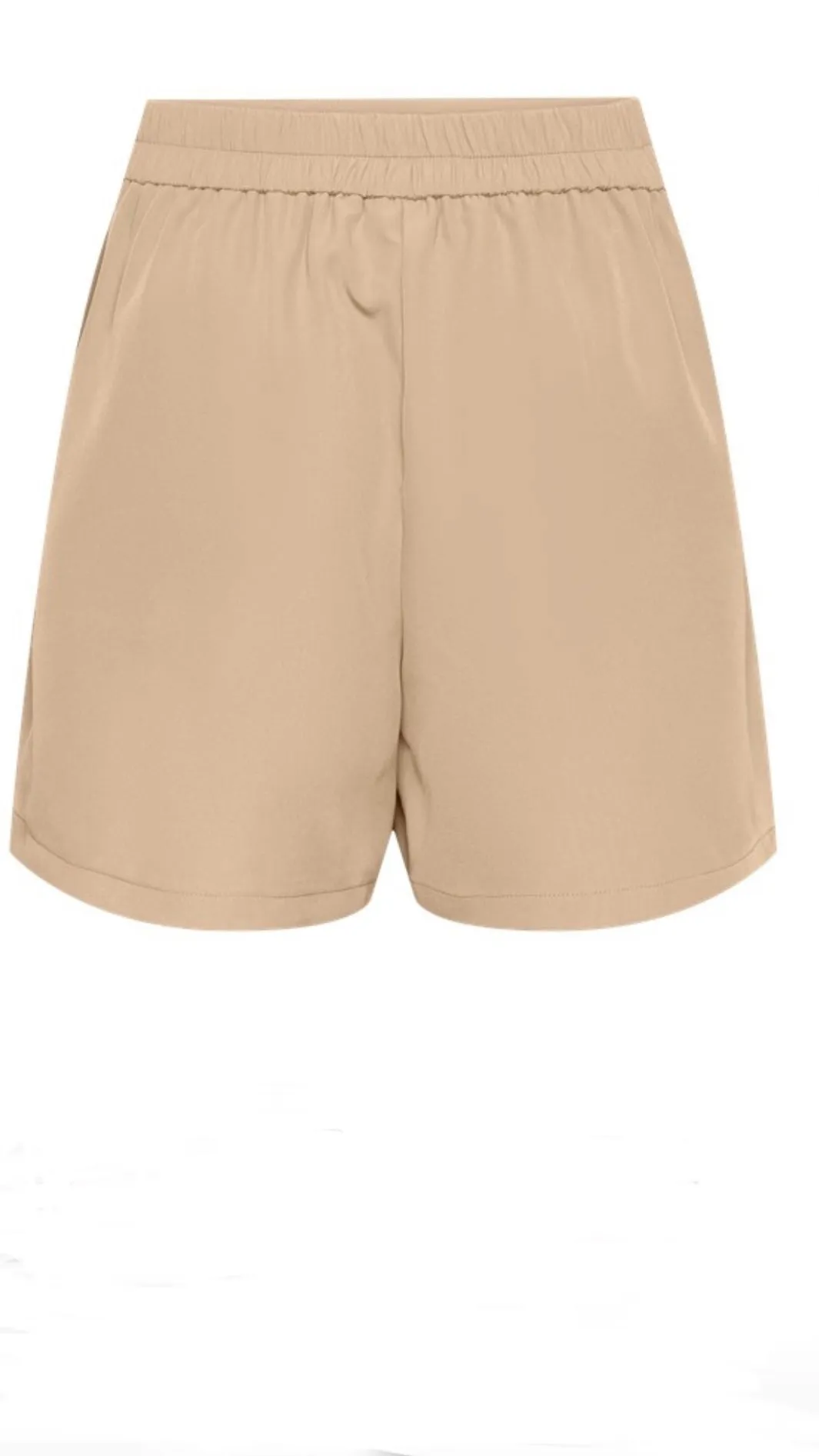 PC BOZZY HW SHORTS - SILVER MINK