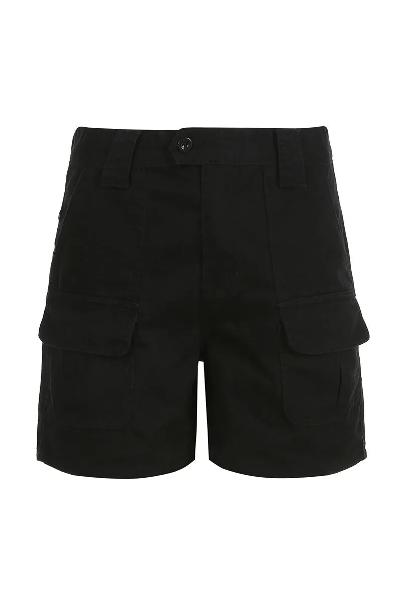 PD274 Cargo Denim Shorts