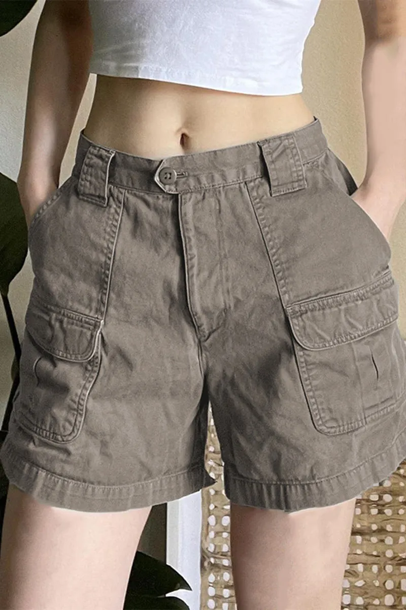 PD274 Cargo Denim Shorts