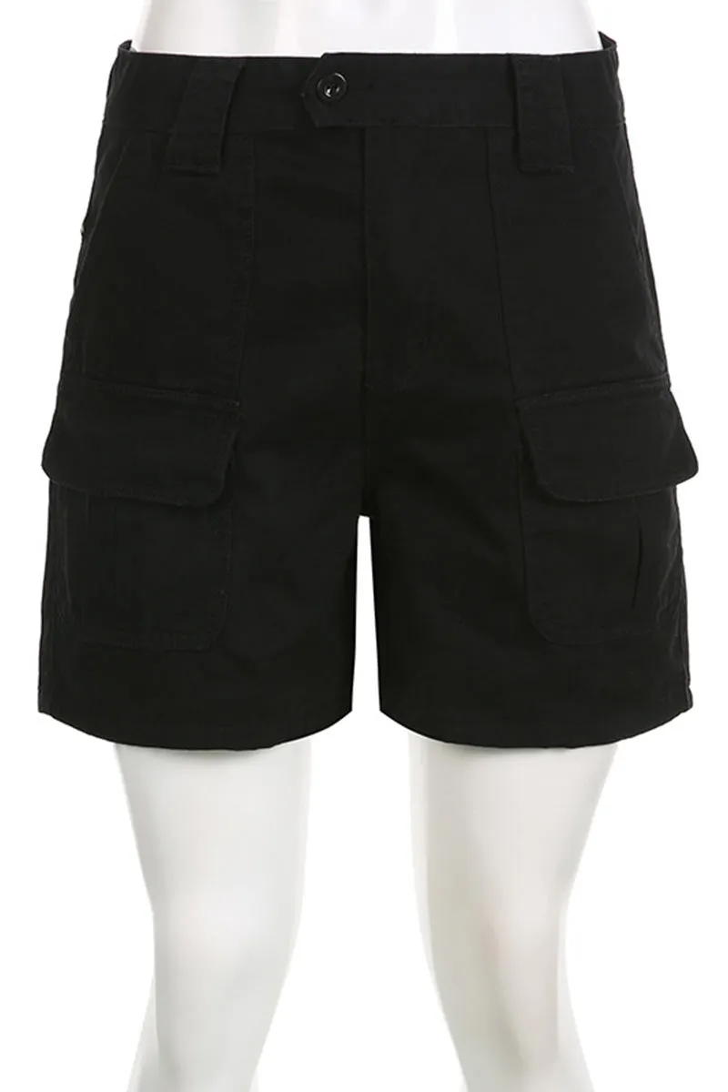 PD274 Cargo Denim Shorts