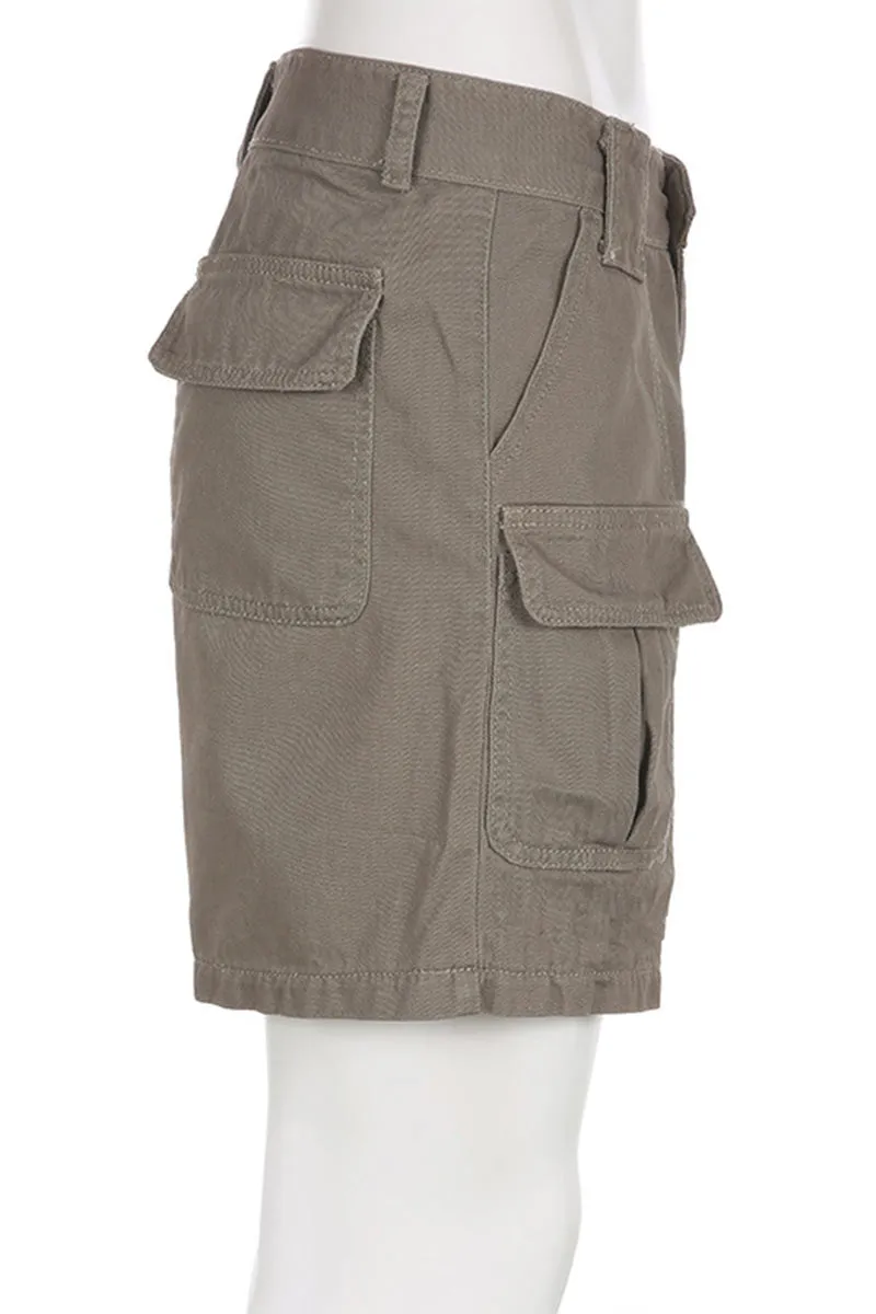 PD274 Cargo Denim Shorts