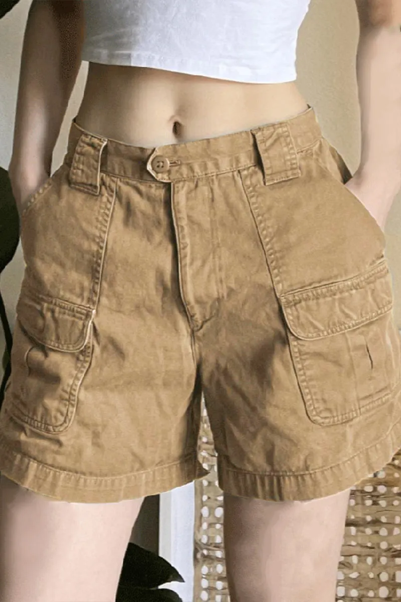 PD274 Cargo Denim Shorts