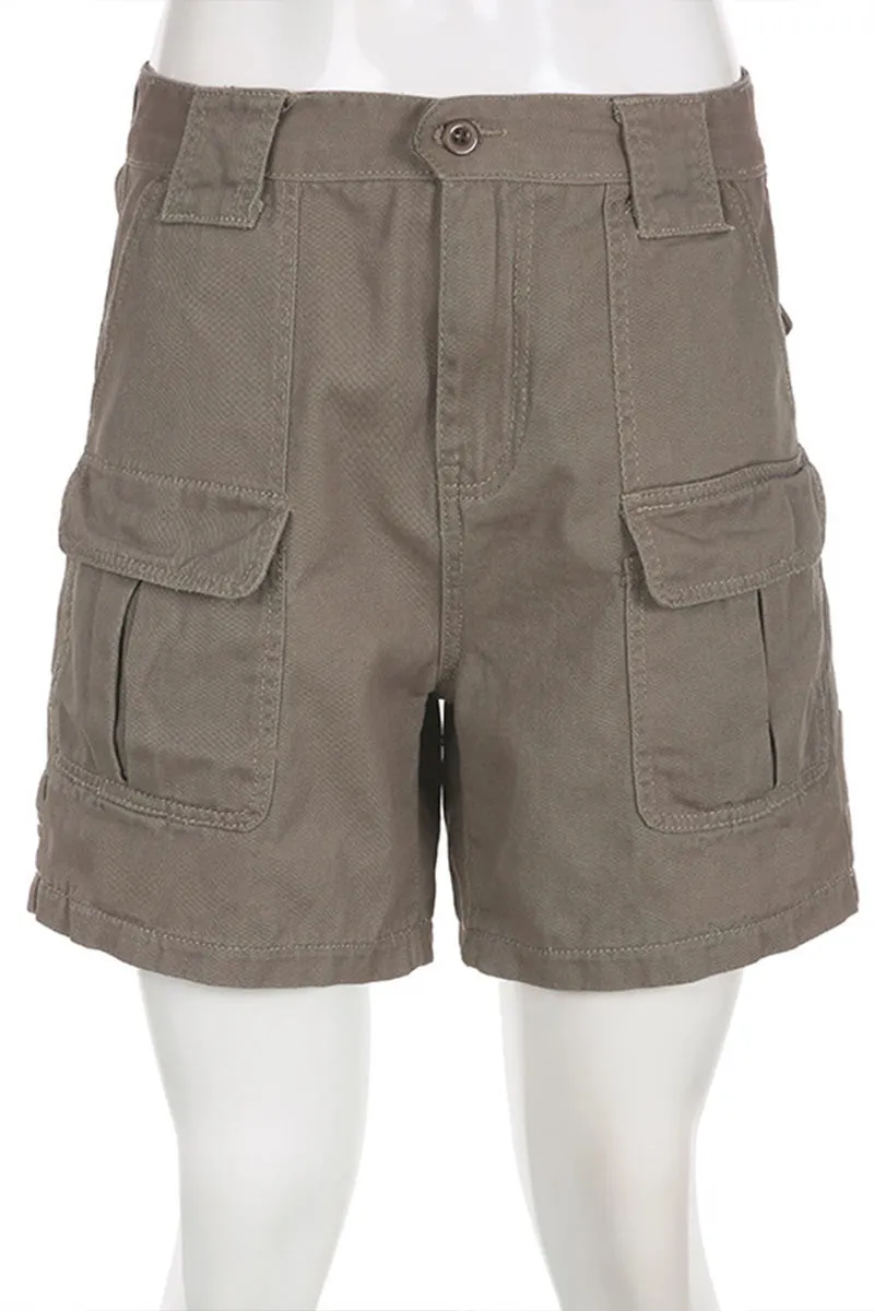 PD274 Cargo Denim Shorts