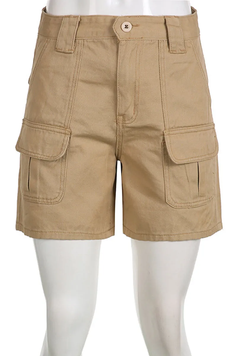 PD274 Cargo Denim Shorts