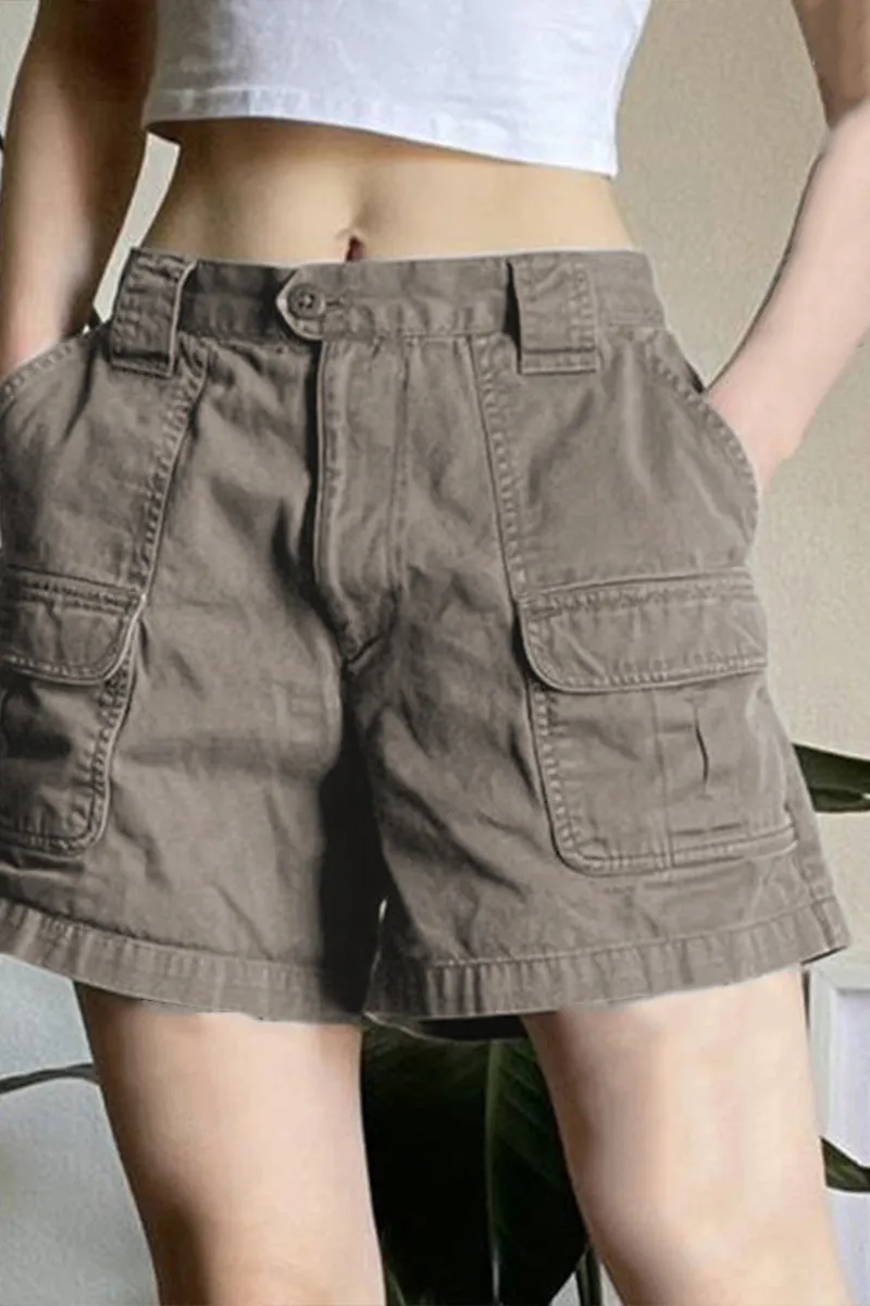 PD274 Cargo Denim Shorts