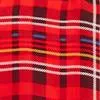 Petite Plaid Mock-Neck Tie-Sleeve Blouse - 7th Avenue