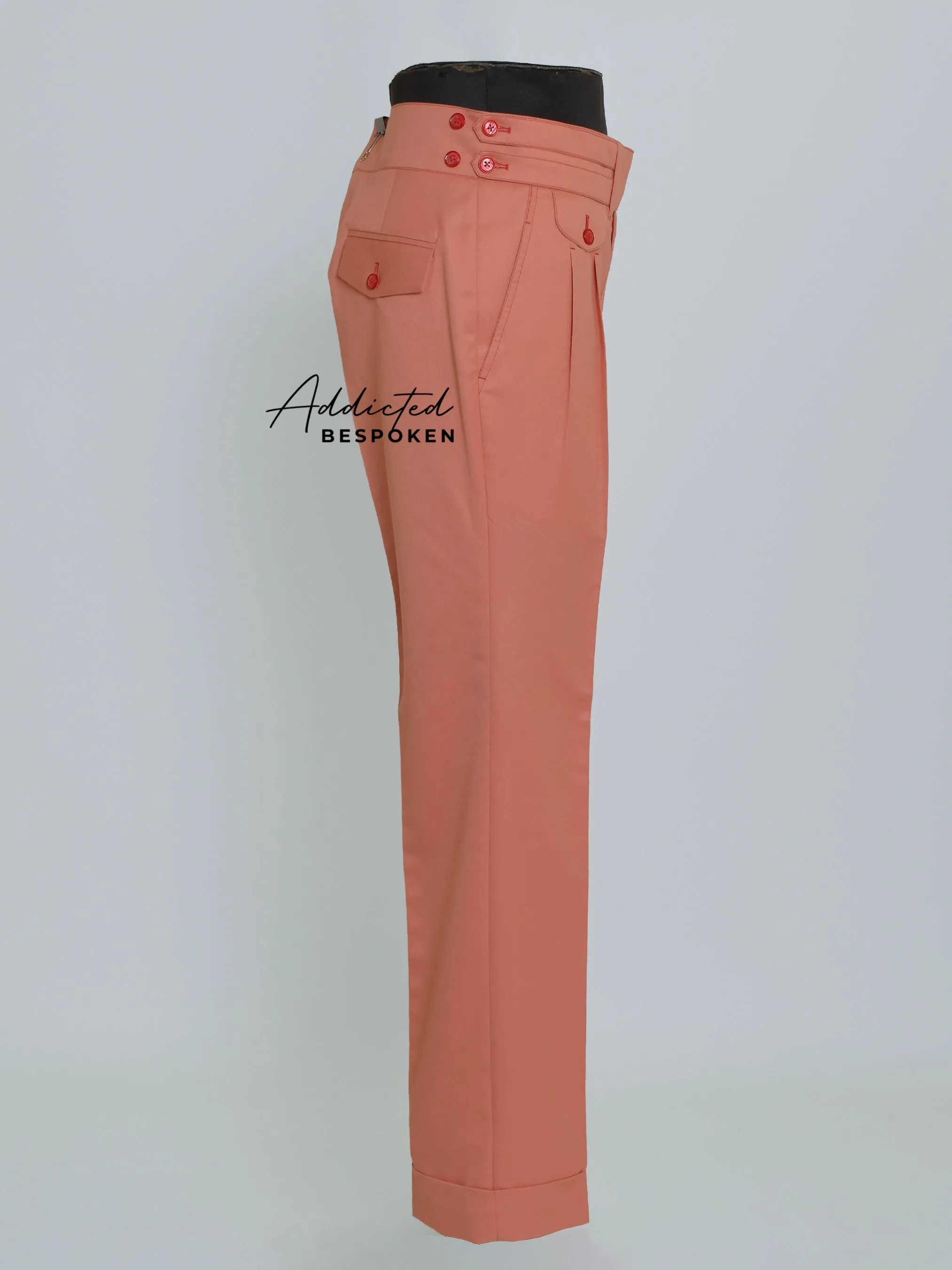 Pleated Gurkha Trousers