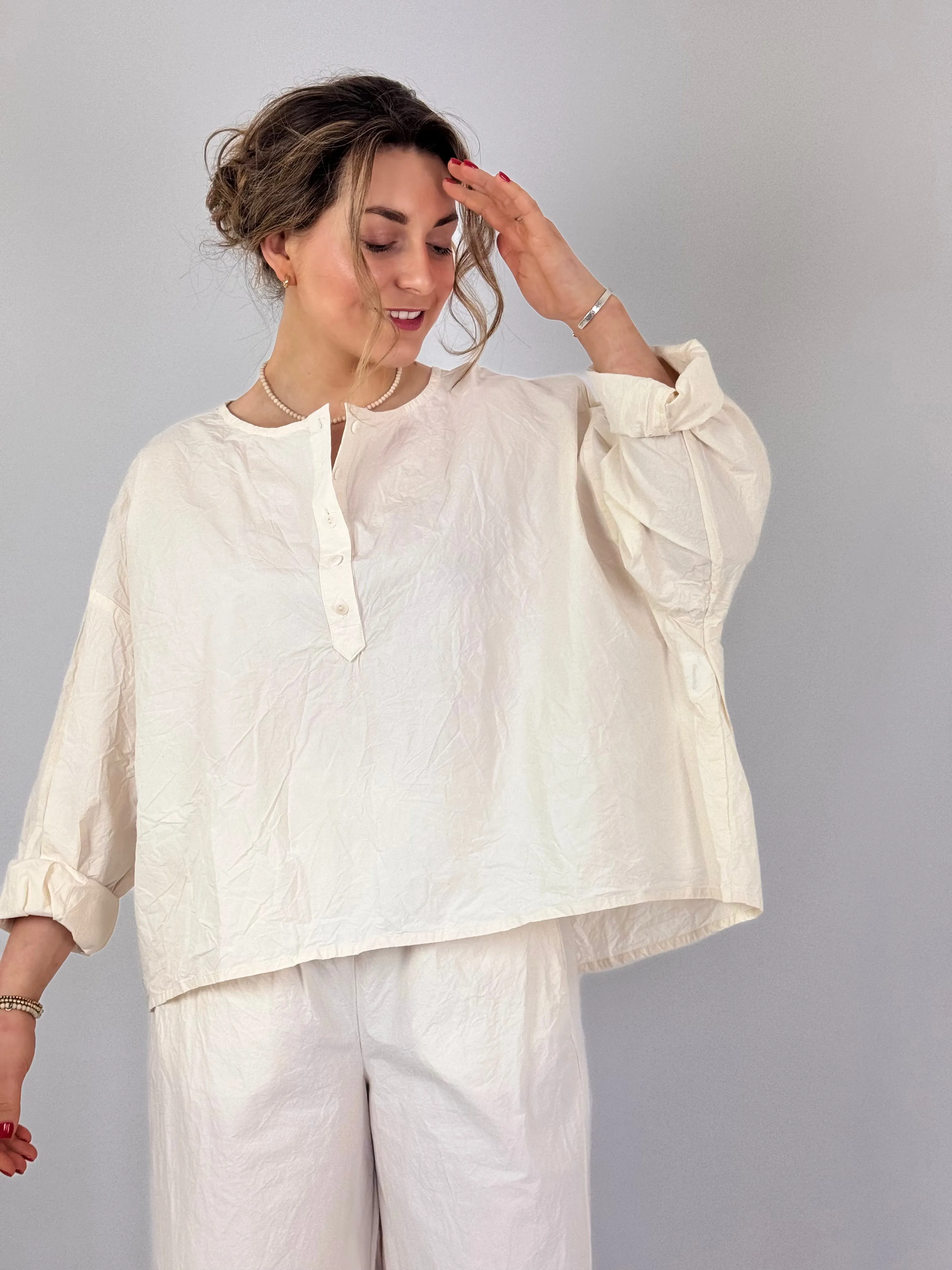 Privatsachen Ökoerfolg Blouse Schnee