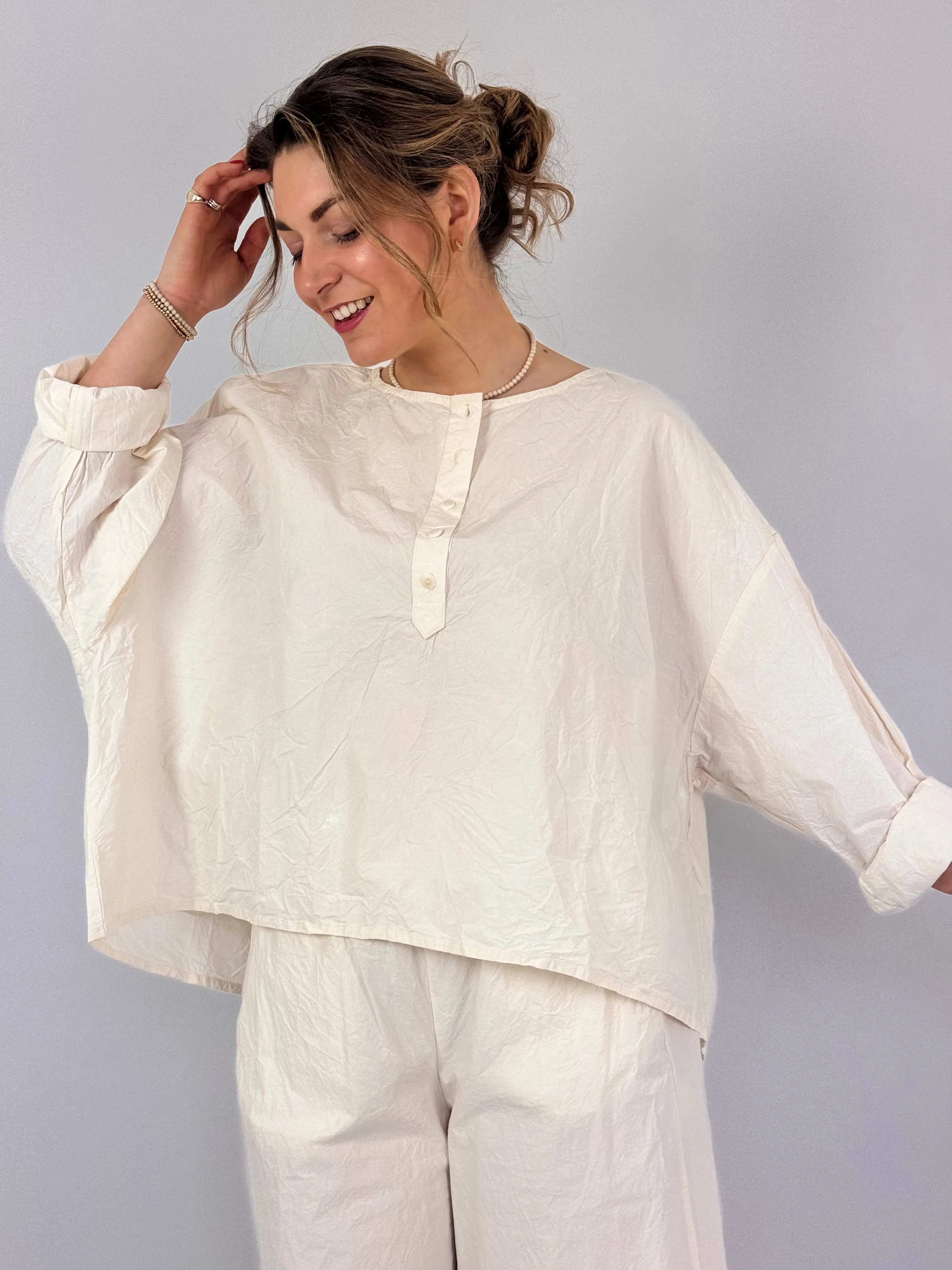 Privatsachen Ökoerfolg Blouse Schnee
