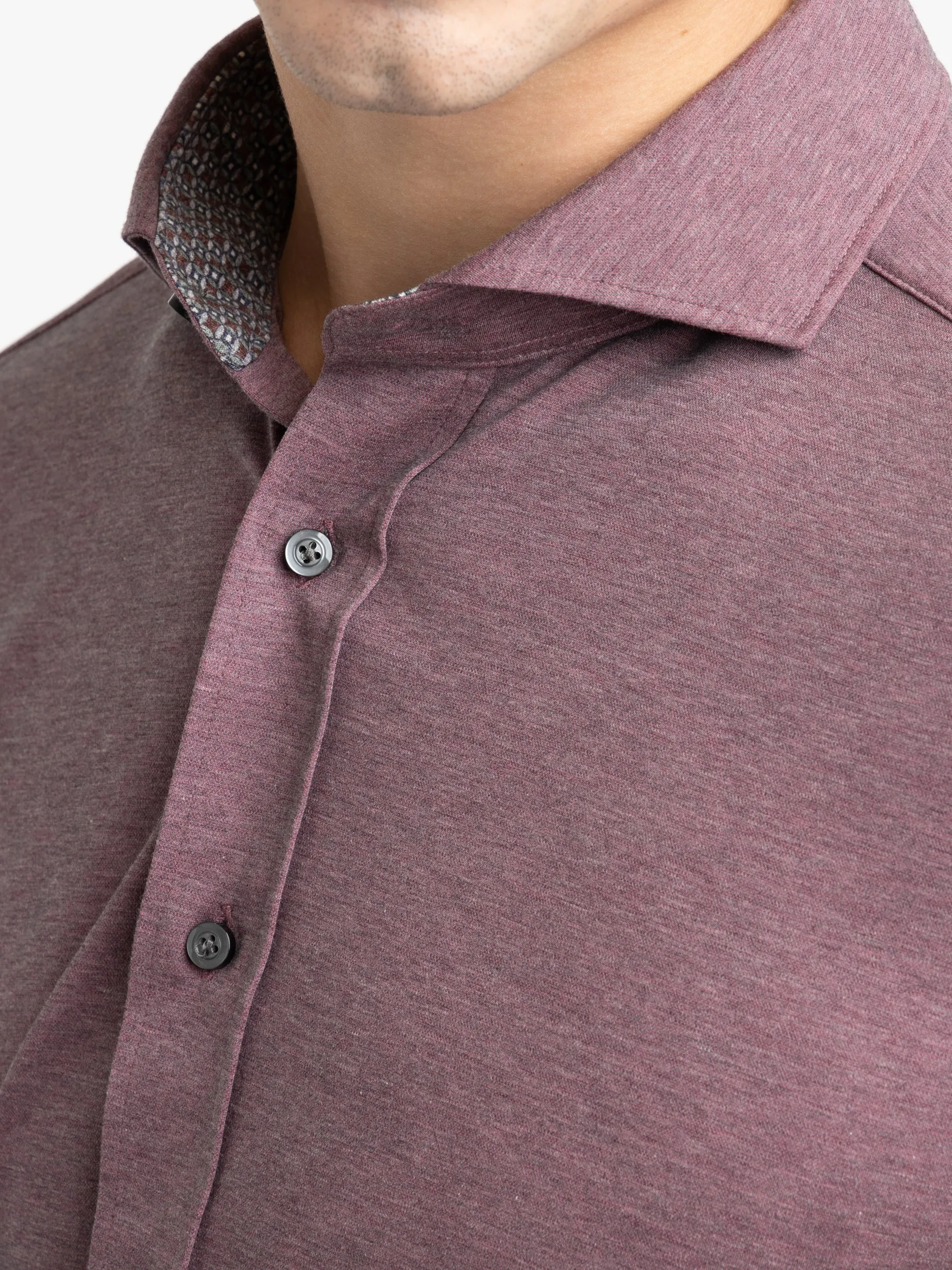 Purple Modern Fit Dress Shirt