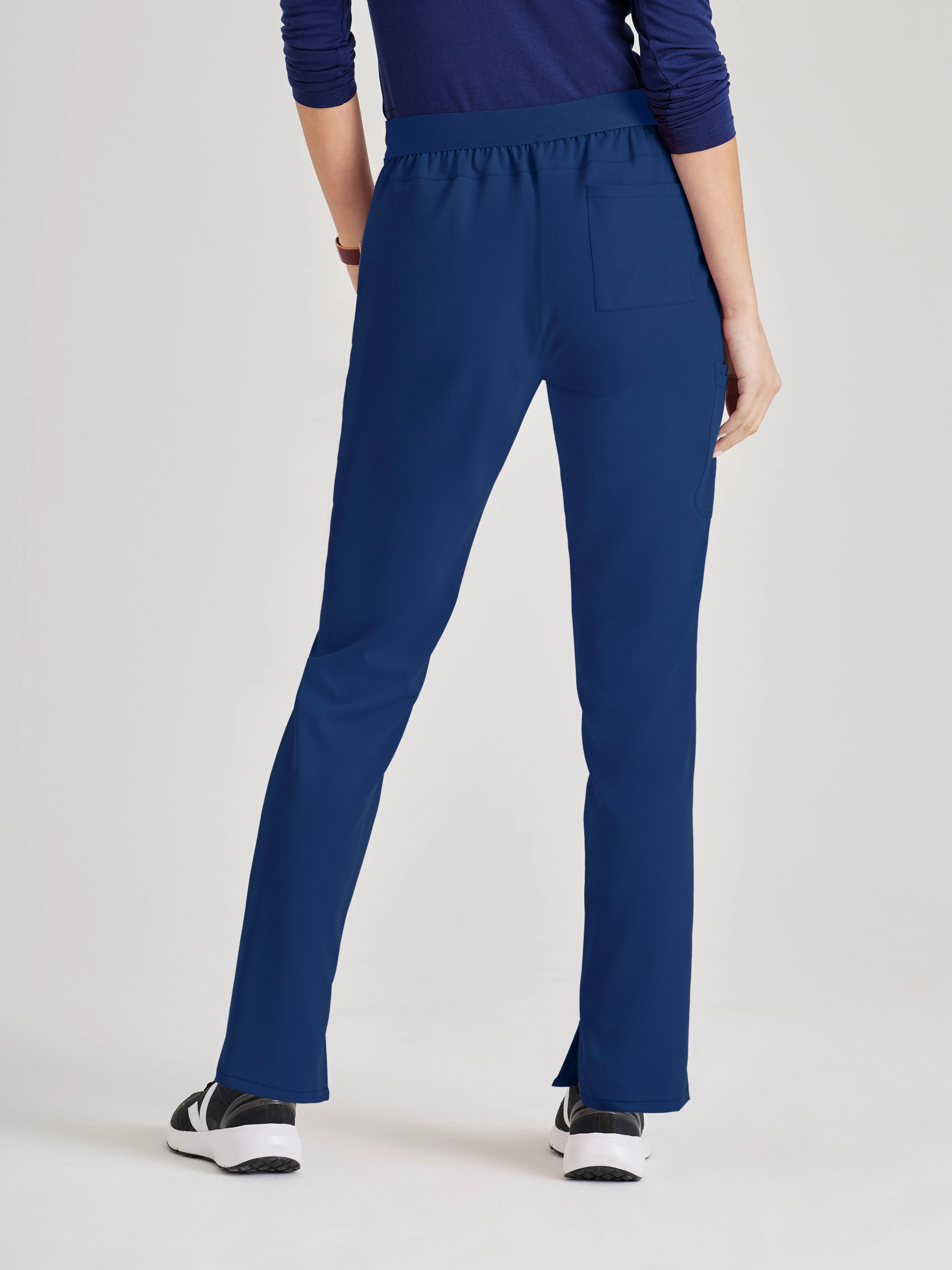Purpose 5-Pocket High-Rise Slim Leg Scrub Pant