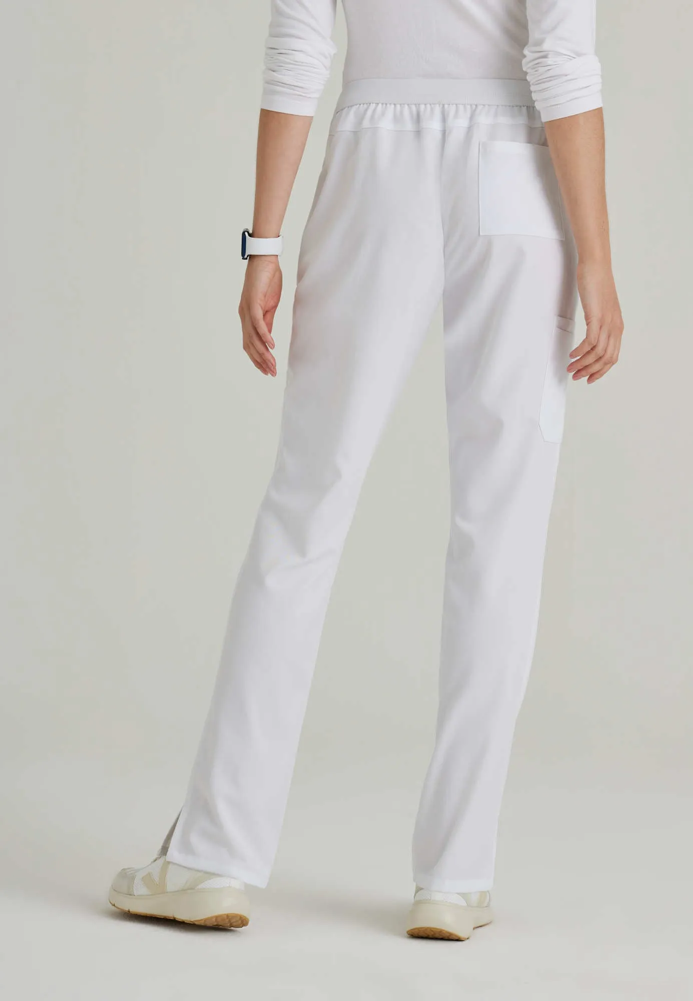 Purpose 5-Pocket High-Rise Slim Leg Scrub Pant