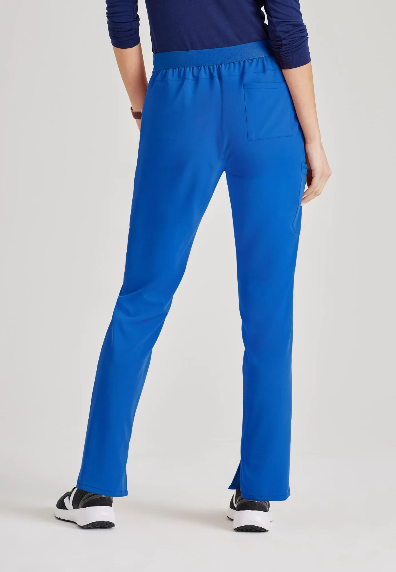 Purpose 5-Pocket High-Rise Slim Leg Scrub Pant