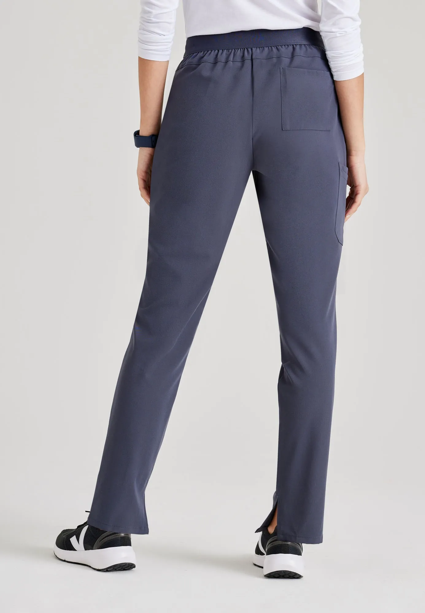 Purpose 5-Pocket High-Rise Slim Leg Scrub Pant