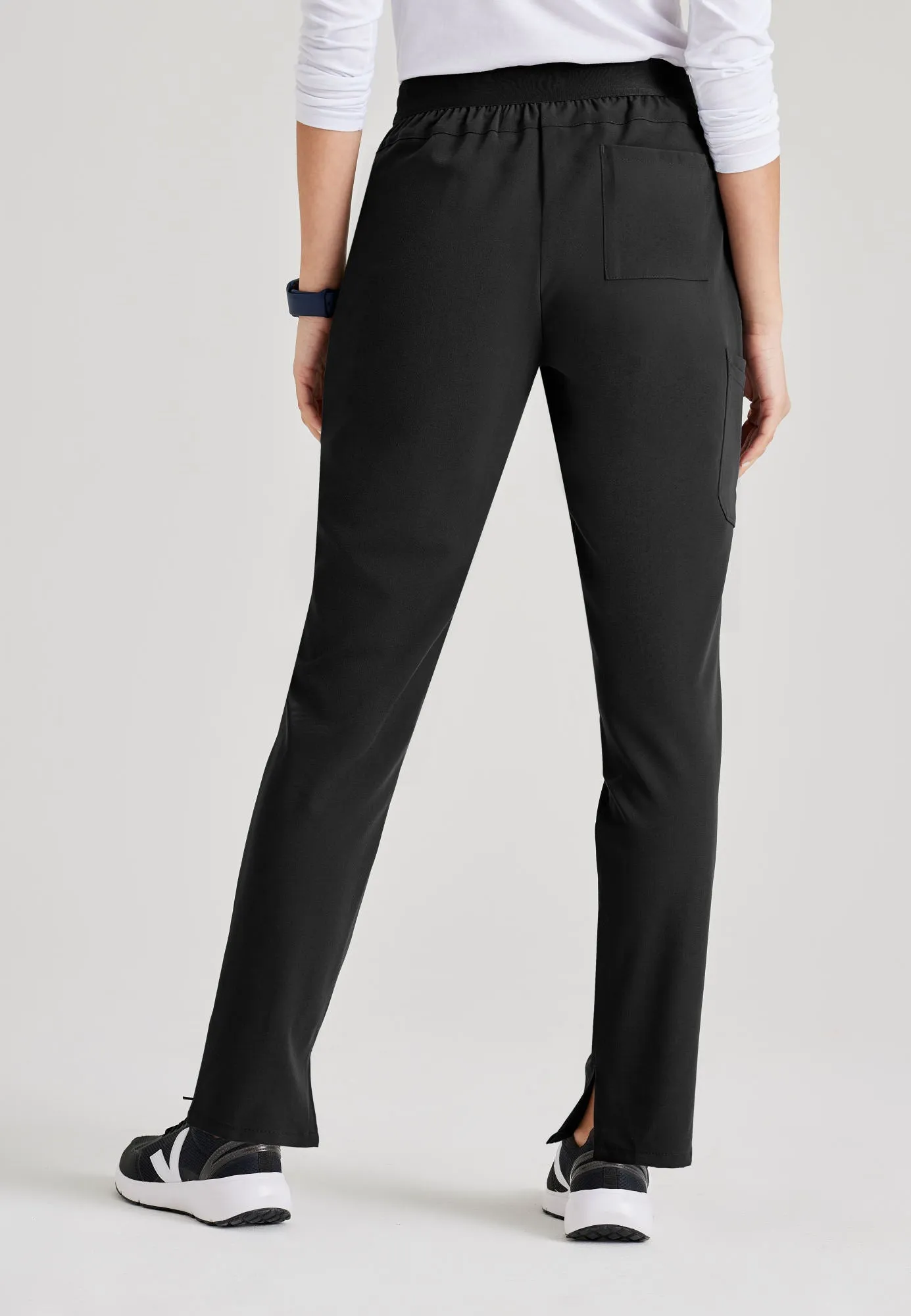 Purpose 5-Pocket High-Rise Slim Leg Scrub Pant