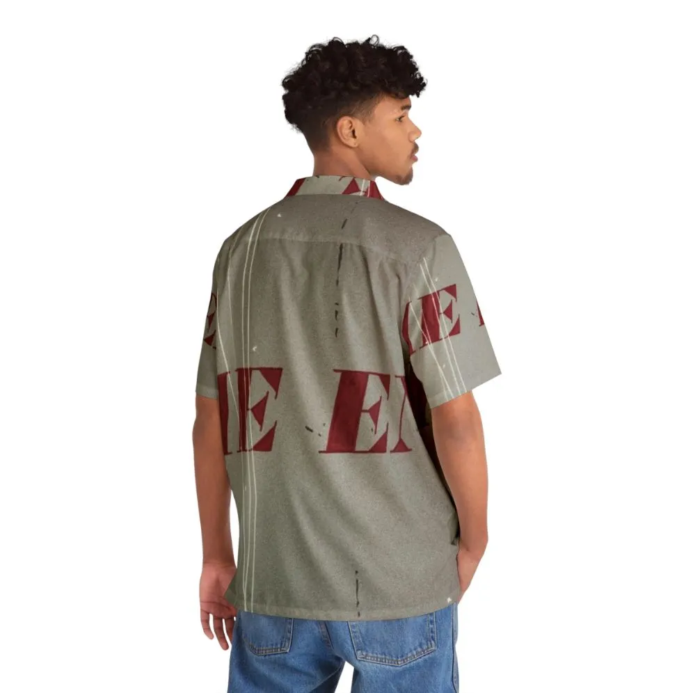 "Ed Ruscha Exhibition Inspired Hawaiian Shirt | Vintage Modern Art"