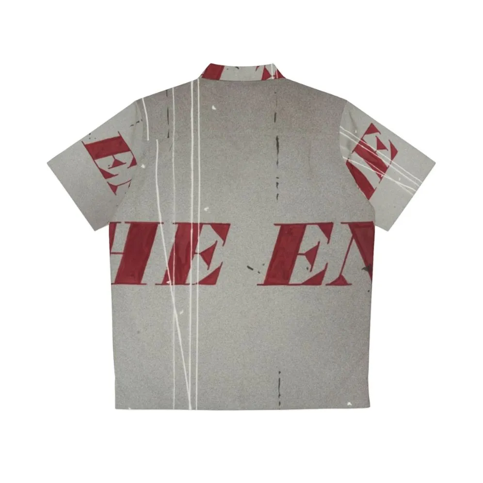 "Ed Ruscha Exhibition Inspired Hawaiian Shirt | Vintage Modern Art"