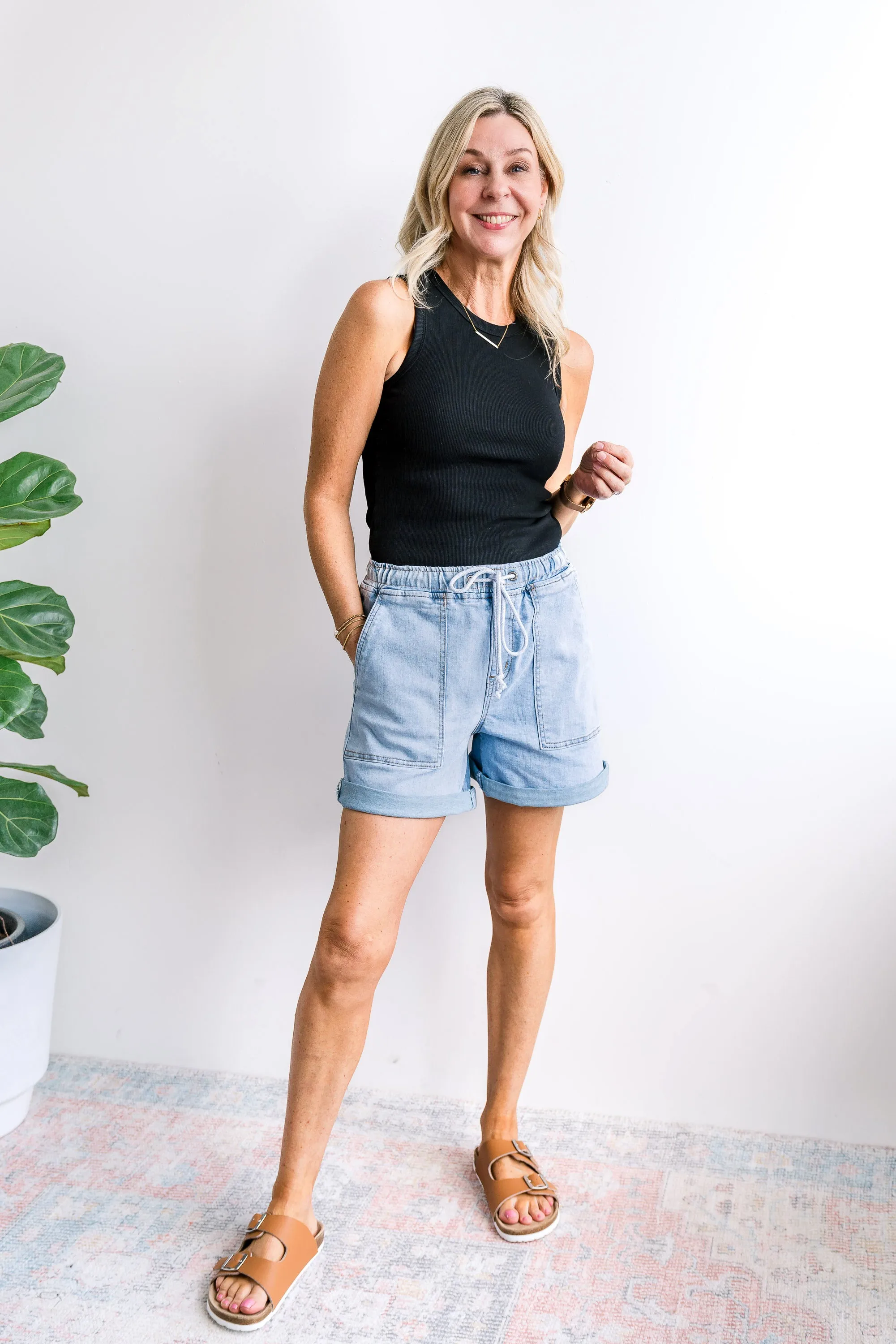 Relax Denim Shorts