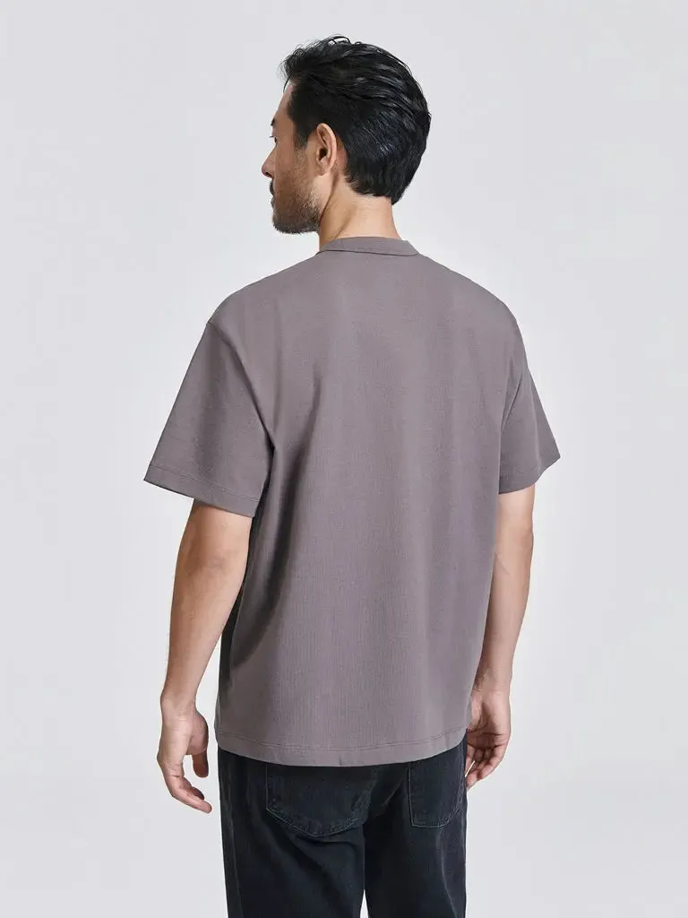 Relaxed T-Shirt- Midnight Plum