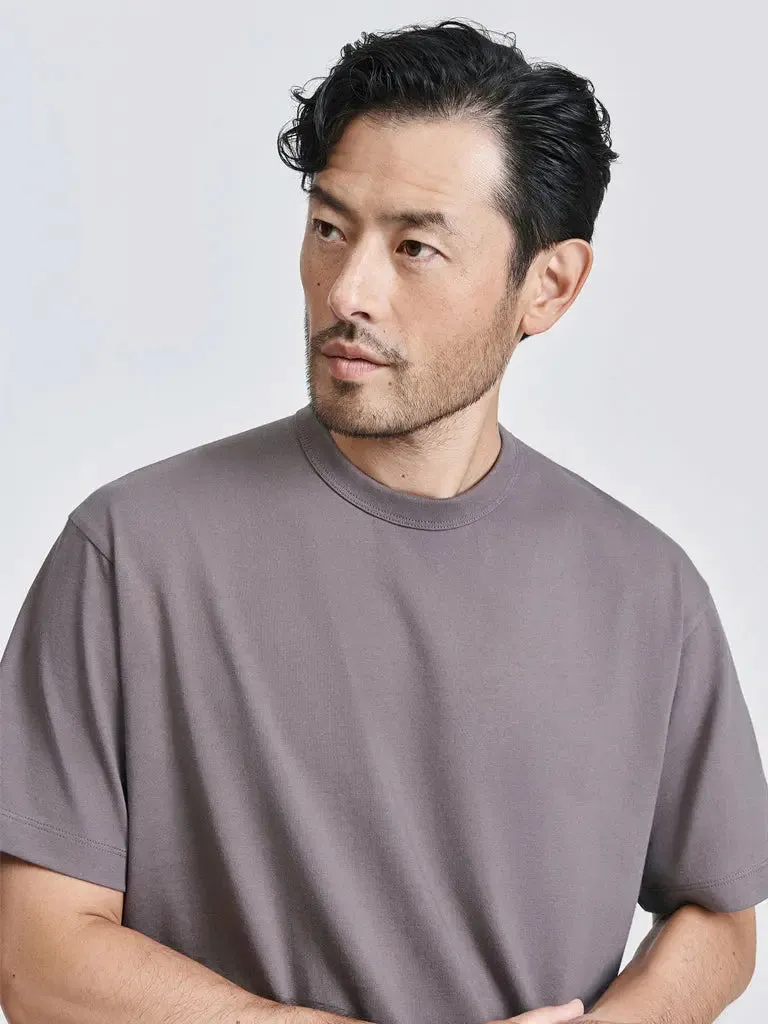 Relaxed T-Shirt- Midnight Plum
