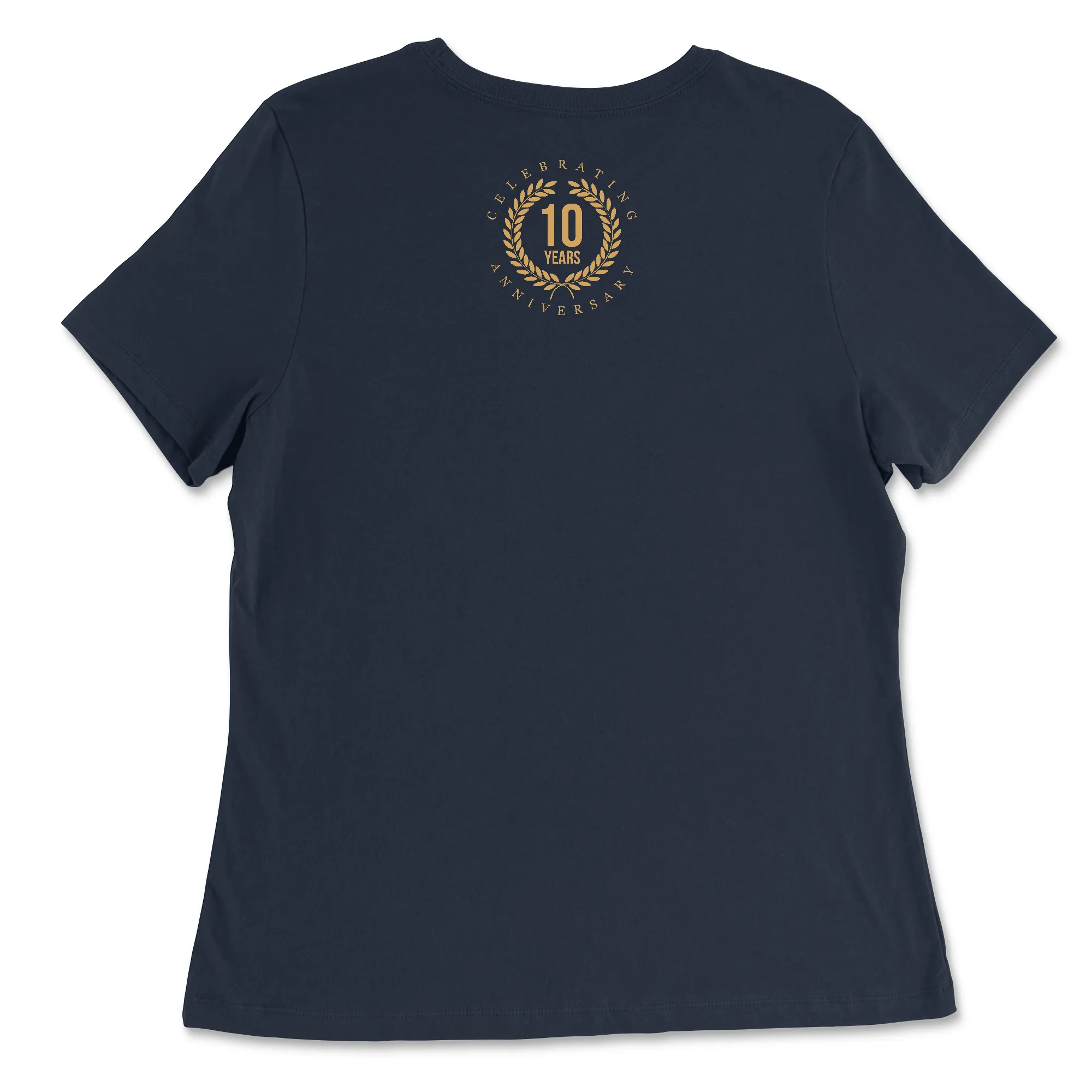 Rocky Point CrossFit 10 Years Anniversary Womens - Relaxed Jersey T-Shirt