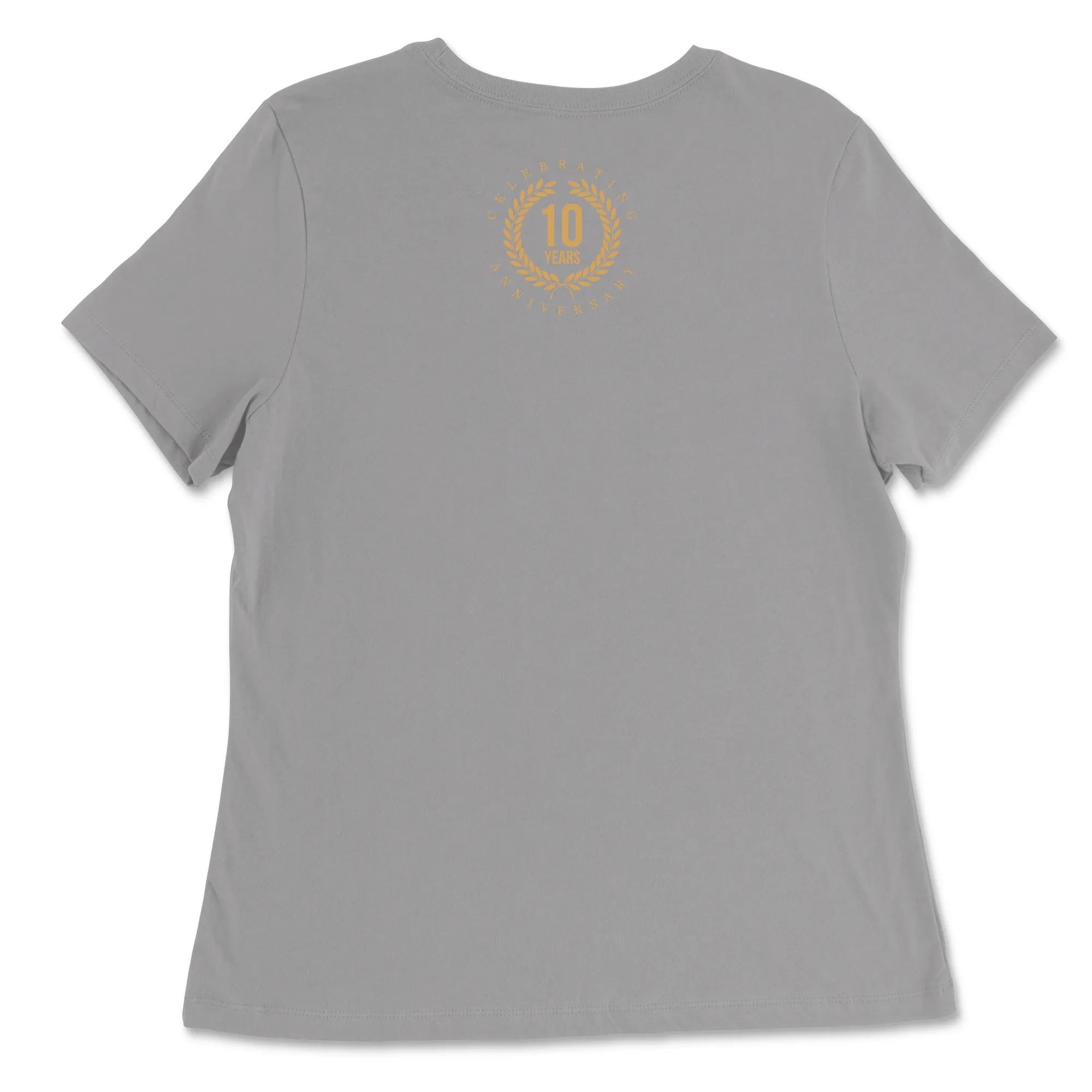 Rocky Point CrossFit 10 Years Anniversary Womens - Relaxed Jersey T-Shirt