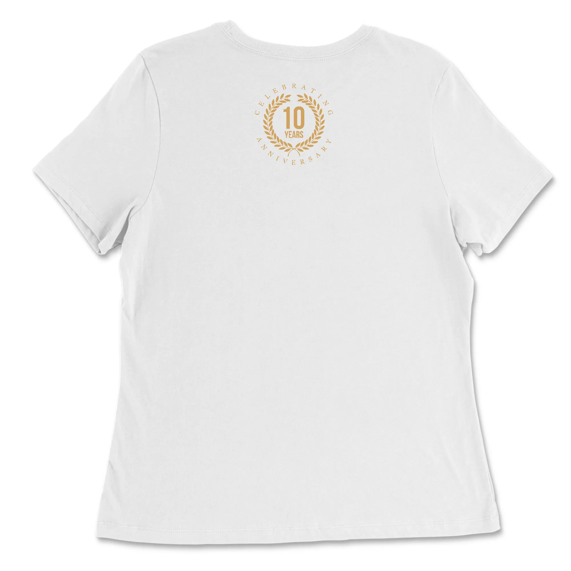 Rocky Point CrossFit 10 Years Anniversary Womens - Relaxed Jersey T-Shirt