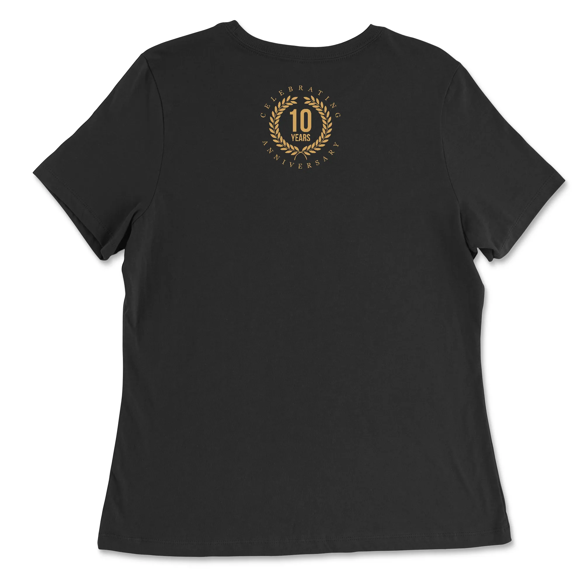 Rocky Point CrossFit 10 Years Anniversary Womens - Relaxed Jersey T-Shirt