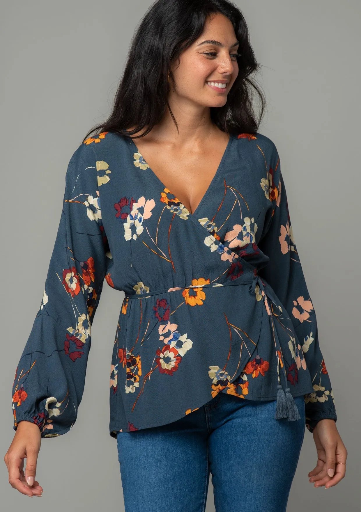 Rosario Wrap Top