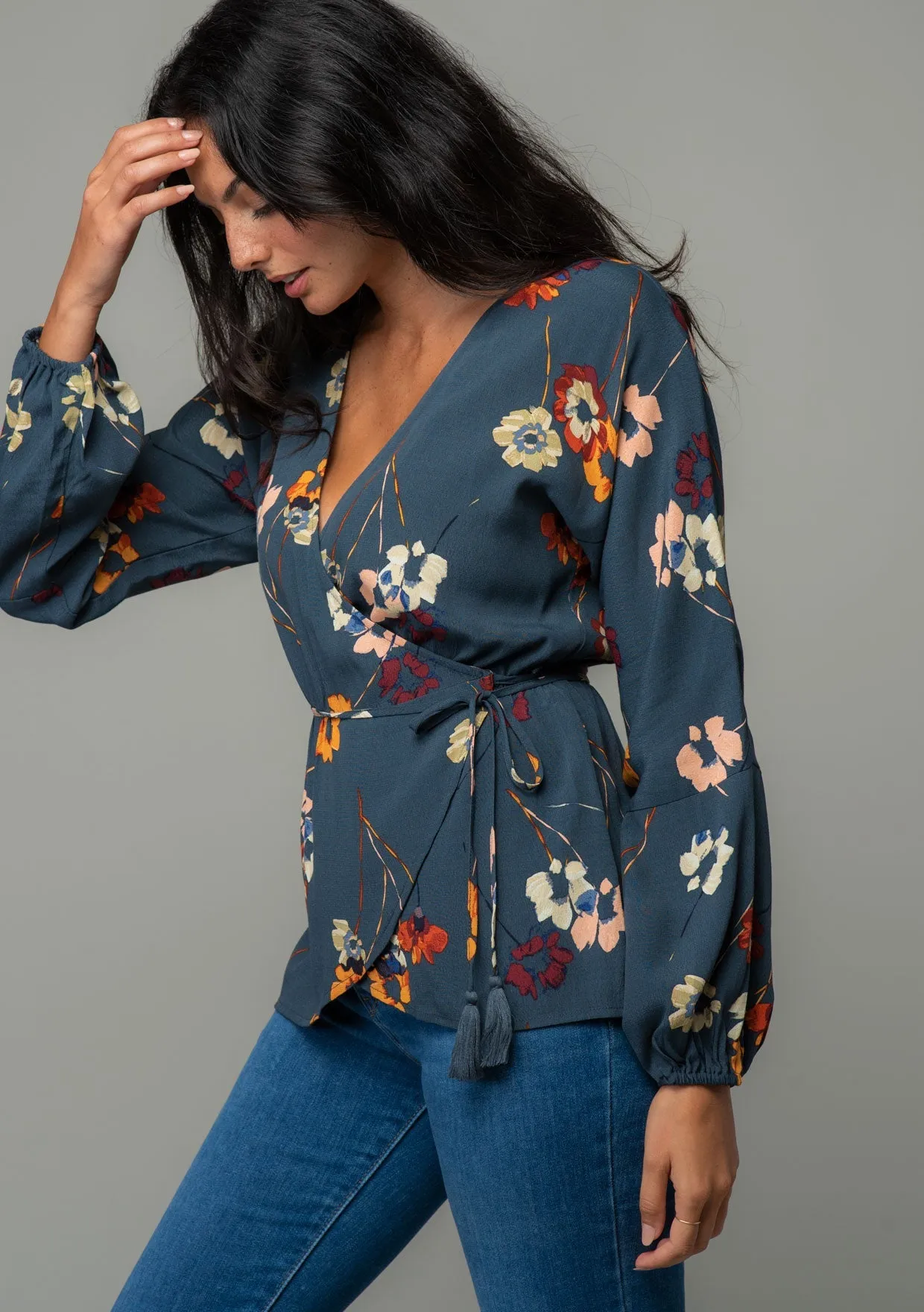 Rosario Wrap Top