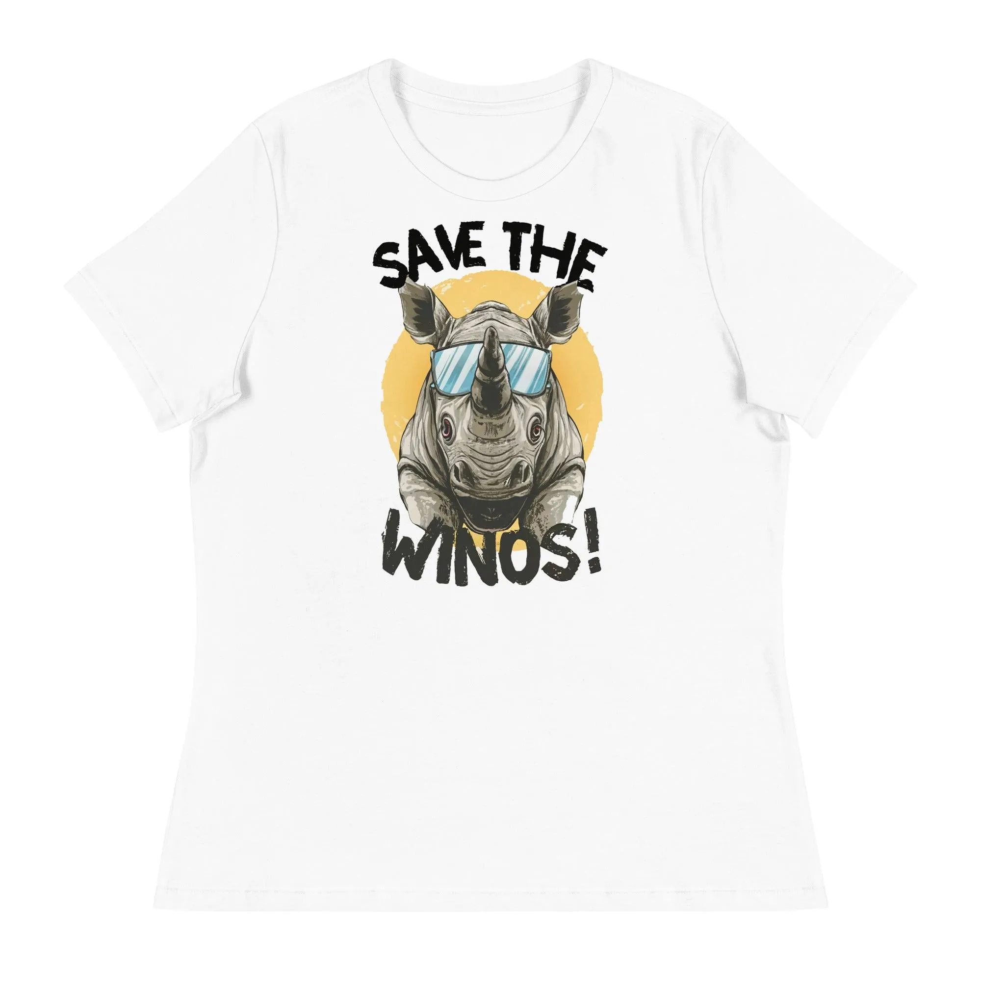 Save the Winos - Women's Relaxed T-Shirt