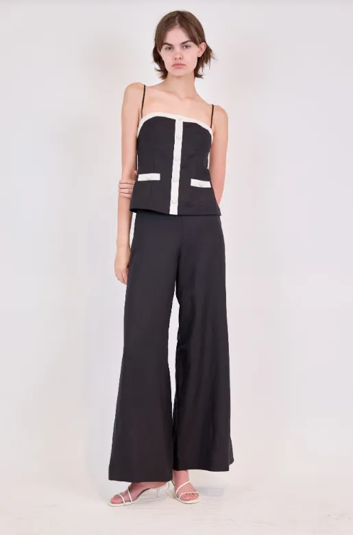 Simkhai Eleanor Button Down Cami